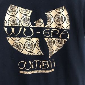 Wu-tang Wuepa Cumpia Black Shirt Sz L